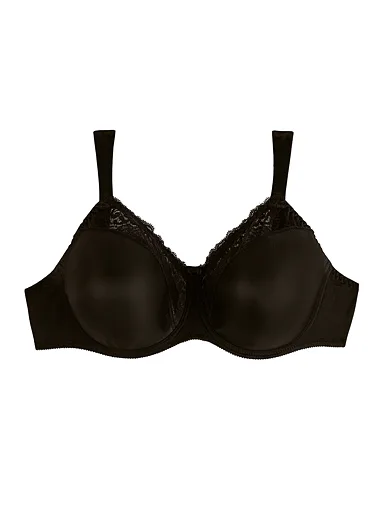 Triola zmenšovací a nevyztužená podprsenka s kosticemi černá 28003 - černá