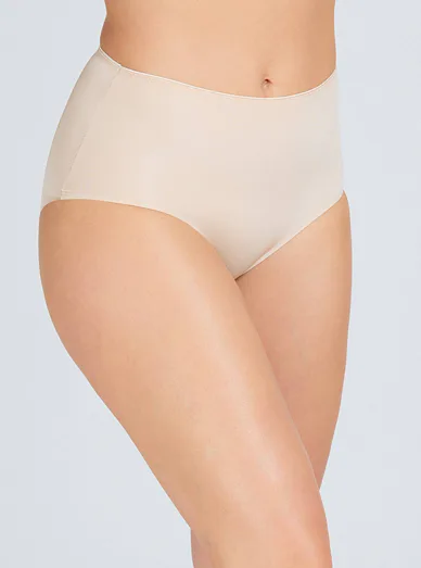 Babella kalhotky s vysokým pasem béžové - tělová