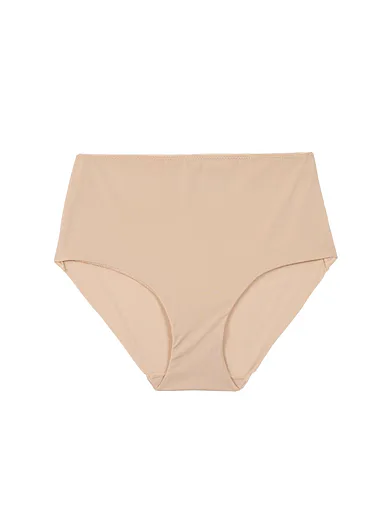 Babella kalhotky s vysokým pasem béžové - tělová