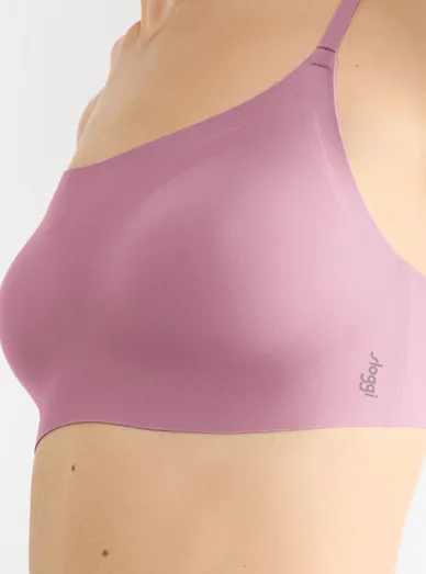 Sloggi vyztužená braletka bez kostic fialová - Fialová