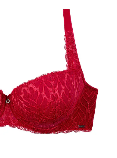 Triola Sexy-Fit balkonová podprsenka červená 26885 - cherry
