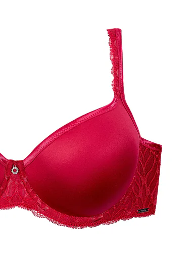Triola Sensual-Fit vyztužená podprsenka červená 29885 - cherry