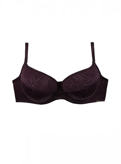 Triola T-Fit vyztužená podprsenka s kosticemi fialová 22884 - lilková