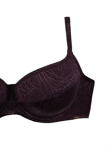 Triola T-Fit vyztužená podprsenka s kosticemi fialová 22884 - lilková