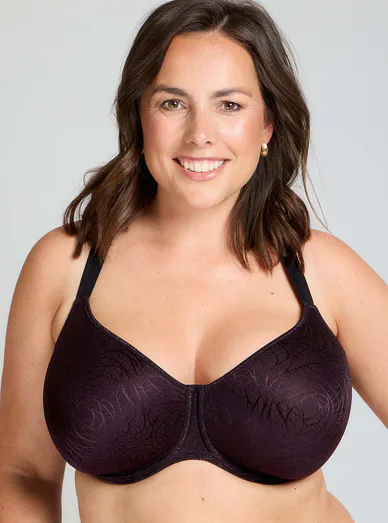 Triola Perfect-Fit vyztužená podprsenka fialová 28884 - lilková