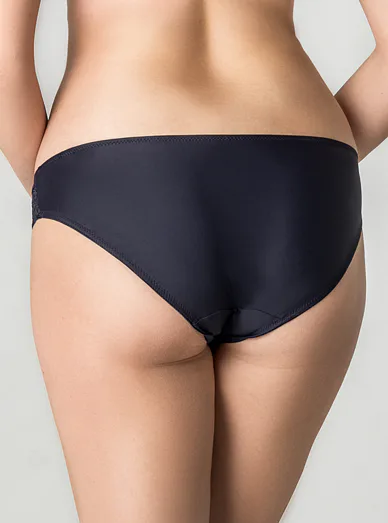 Triola klasické kalhotky s krajkou modré 31665 - modrá