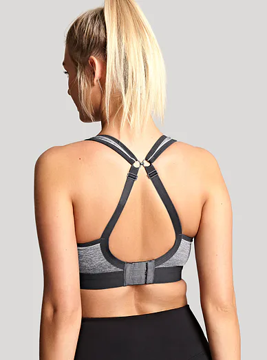 Panache Sport podprsenka bez kostic šedá melange - šedý melange