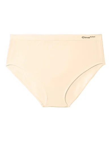 Gina dámské vysoké bambusové kalhotky tělové - béžová