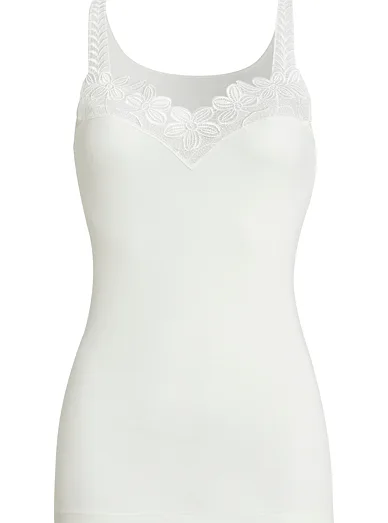 Con-ta dámské bavlněné tílko smetanové - Smetanová