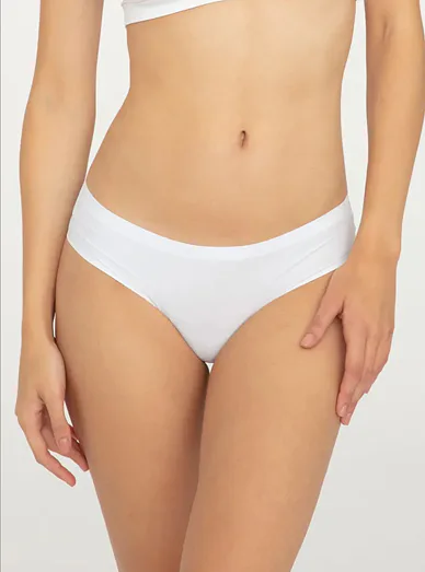 Kalhotky klasické bezešvé Gatta 0041590S - bílá