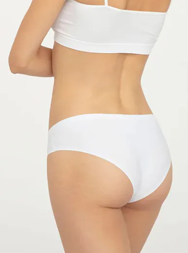 Kalhotky klasické bezešvé Gatta 0041590S - bílá