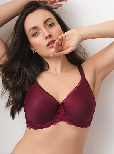 Podprsenka TRIOLA 28795 - bordó