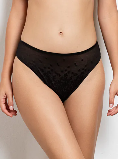 Triola klasické kalhotky černé 31809 - černá