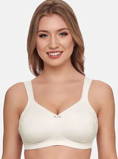 Susa London zmenšovací podprsenka bez kostic krémová - krémová