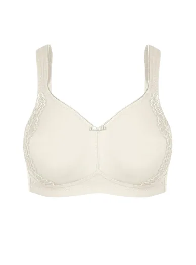 Susa London zmenšovací podprsenka bez kostic krémová - krémová