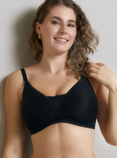 Triola vyztužená podprsenka bez kostic černá 18000 - černá