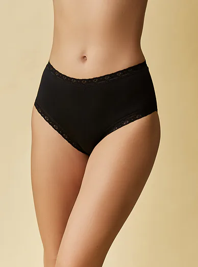 Kalhotky vyšší Lady Belty BC-820 - černá